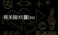 有關踢(tī)算(suàn)還(hái)到底是什么情況?