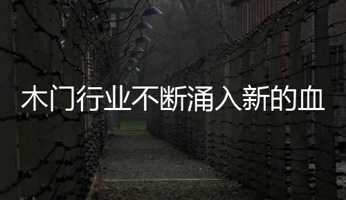 木門行業不斷涌入新的血液 營銷道路越走越遠
