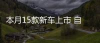 本月15款新車上市 自主品牌占半壁江山