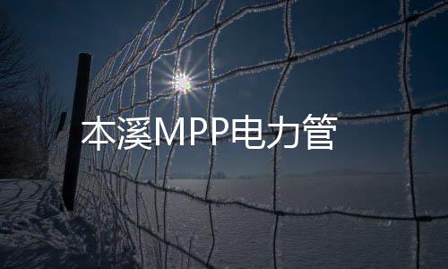 本溪MPP電力管