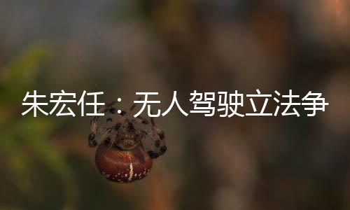 朱宏任：無人駕駛立法爭論可能永無結(jié)果