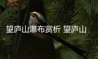 望廬山瀑布賞析 望廬山瀑布翻譯