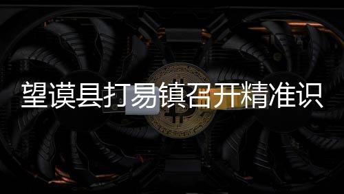 望謨縣打易鎮召開精準識別“回頭看”專題部署會