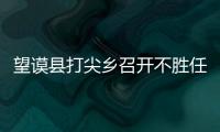 望謨縣打尖鄉召開不勝任現職干部召回管理民主測評會議