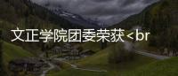 文正學(xué)院團(tuán)委榮獲<br>“2013年度全省共青團(tuán)工作先進(jìn)單位”稱(chēng)號(hào)