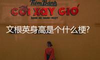 文根英身高是個什么梗?