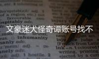 文豪迷犬怪奇譚賬號找不到了怎么辦