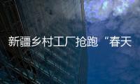 新疆鄉(xiāng)村工廠搶跑“春天里”