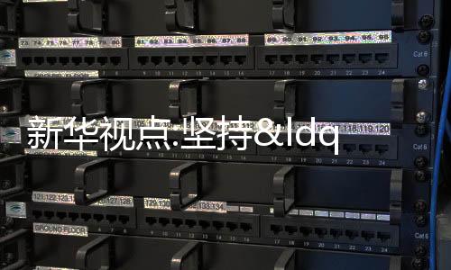 新華視點:堅持“房住不炒”,促進樓市平穩健康發展