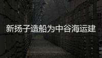 新揚子造船為中谷海運建造首艘4600TEU集裝箱船命名交付