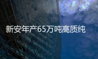 新安年產65萬噸高質純堿項目動工興建,行業資訊