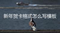 新年賀卡格式怎么寫(xiě)模板圖片，新年賀卡格式怎么寫(xiě)