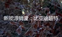 新能源銷量：比亞迪超特斯拉 大眾ID或被阻