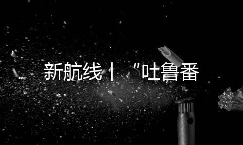 新航線丨“吐魯番