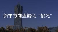 新車方向盤疑似“鎖死” 嚇壞車主