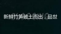 新鮮竹筍破土而出，品世竹筍保證鮮爆你的味蕾！