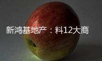 新鴻基地產：料12大商場Q3營業額、人流各錄得15%、20%升幅
