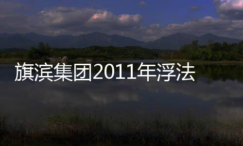 旗濱集團2011年浮法玻璃業(yè)績下滑明顯,企業(yè)新聞