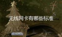 無線網(wǎng)卡有哪些標準