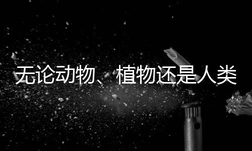 無論動物、植物還是人類，都有息息相關的命運丨世界野生動植物日
