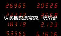 明溪縣委原常委、統戰部部長葉力生違紀受處分