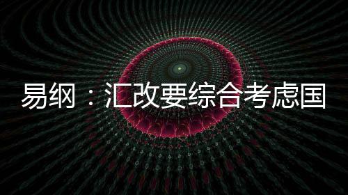 易綱：匯改要綜合考慮國(guó)內(nèi)外經(jīng)濟(jì)形勢(shì)和時(shí)機(jī)