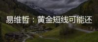 易維哲：黃金短線可能還會有下跌原油日內可能震蕩了