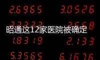 昭通這12家醫院被確定為道路交通事故救援點！