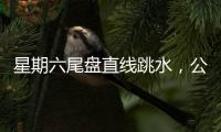 星期六尾盤直線跳水，公司稱疫情預計對部分業務造成影響