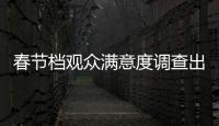 春節檔觀眾滿意度調查出爐，四部電影滿意度超85分