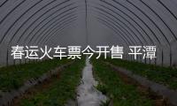 春運火車票今開售 平潭市民可網絡電話或代售點購票