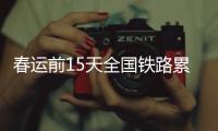 春運前15天全國鐵路累計發送旅客8616萬人次