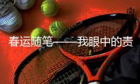 春運隨筆——我眼中的責任