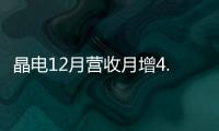 晶電12月?tīng)I(yíng)收月增4.89% 今年第3季有望轉(zhuǎn)盈,企業(yè)新聞
