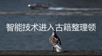 智能技術進入古籍整理領域