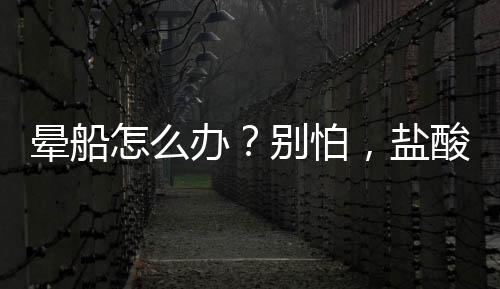 暈船怎么辦？別怕，鹽酸苯環(huán)壬酯片幫你實(shí)現(xiàn)美好的海上體驗(yàn)