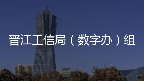 晉江工信局（數字辦）組織研修班學員調研智慧石獅管控平臺