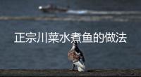 正宗川菜水煮魚的做法
