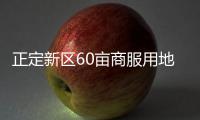正定新區60畝商服用地掛牌 1.1億起拍 緊鄰綜合商務中心