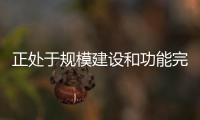 正處于規模建設和功能完善關鍵時期