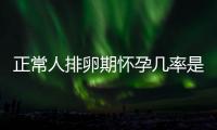正常人排卵期懷孕幾率是多少