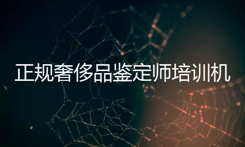 正規(guī)奢侈品鑒定師培訓(xùn)機(jī)構(gòu)(奢侈品鑒定師培訓(xùn)機(jī)構(gòu)多少錢(qián))