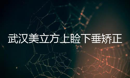 武漢美立方上瞼下垂矯正術的方法