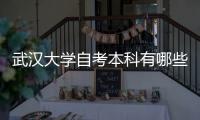 武漢大學(xué)自考本科有哪些科目?