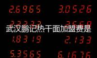 武漢鵬記熱干面加盟費是多少（鵬記熱干面加盟費多少錢）
