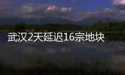 武漢2天延遲16宗地塊出讓 總起價(jià)達(dá)288億元