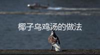 椰子烏雞湯的做法