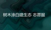 樹木涂白建生態(tài) 志愿服務(wù)暖冬日
