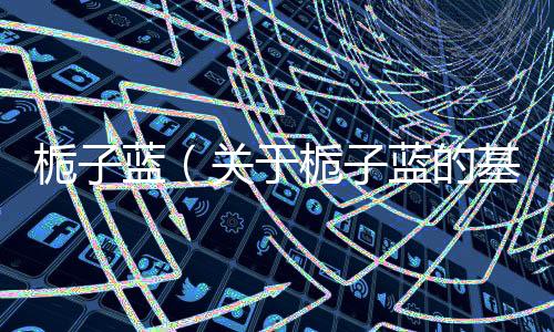 梔子藍（關于梔子藍的基本情況說明介紹）