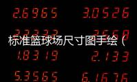 標(biāo)準(zhǔn)籃球場尺寸圖手繪（標(biāo)準(zhǔn)籃球場尺寸圖）